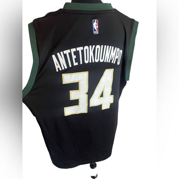 ADIDAS MILWAUKEE BUCKS GIANNIS ANTETOKOUNMPO LIMITED EDITION JERSEY SIZE XL - Picture 10 of 11